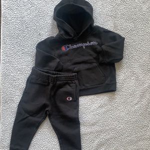 Champion sweat suit